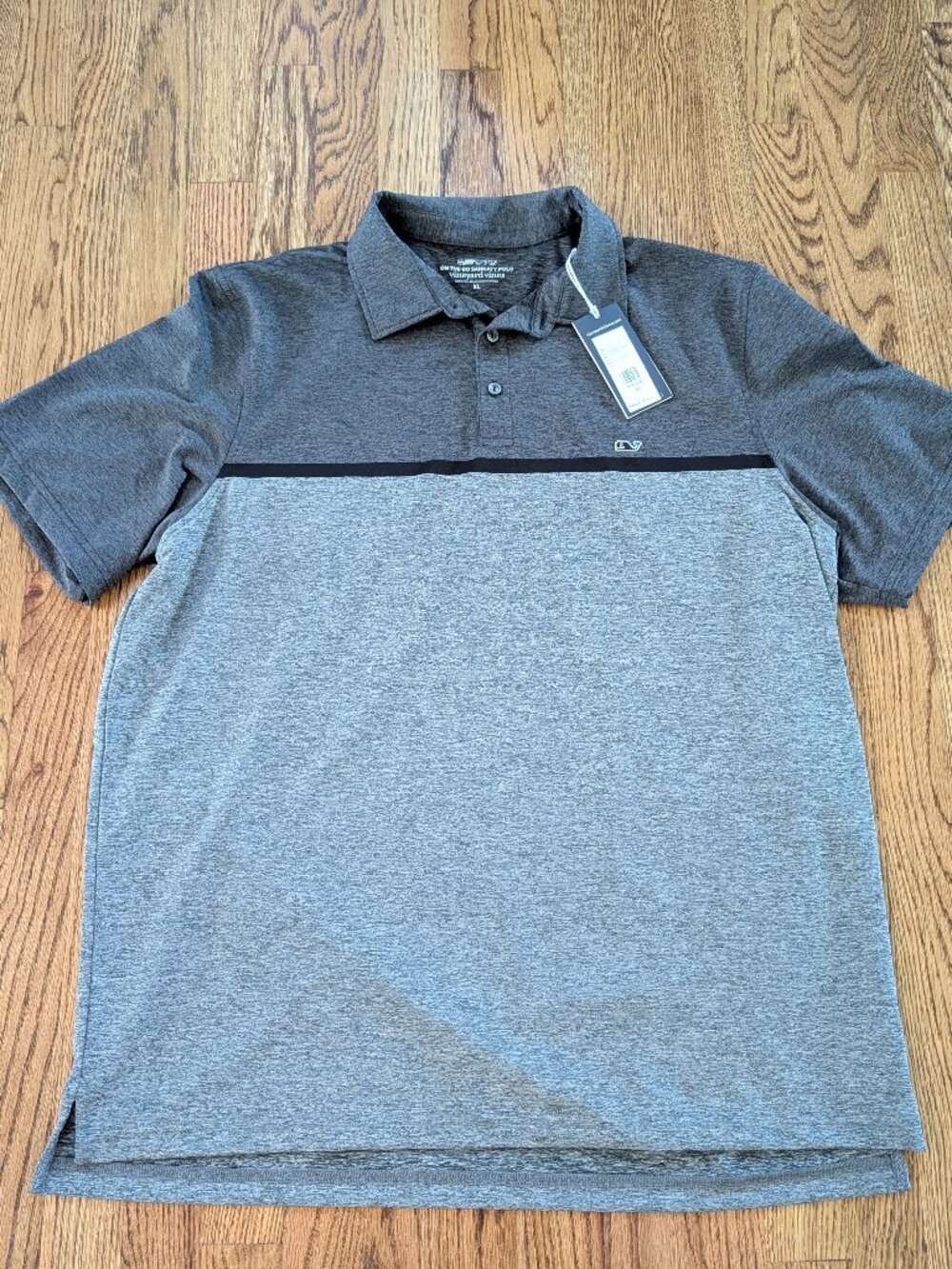 New! VV gray Sankaty polo top (XL)